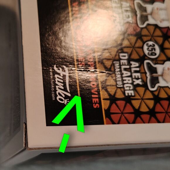 Funko Pop Clockwork Orange Alex DeLarge Masked Figure #359 - Picture 5 of 10